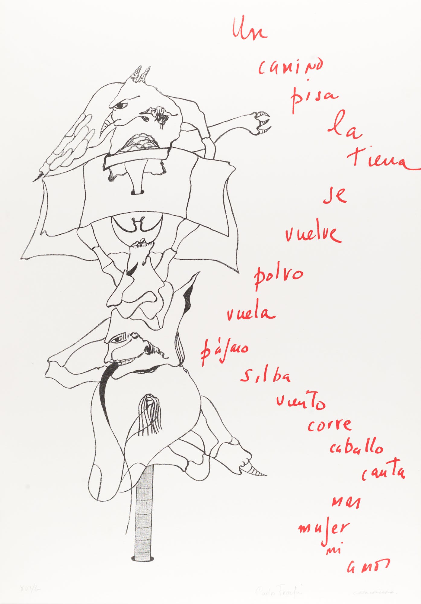 Poemas para mirar by Jorge Camacho