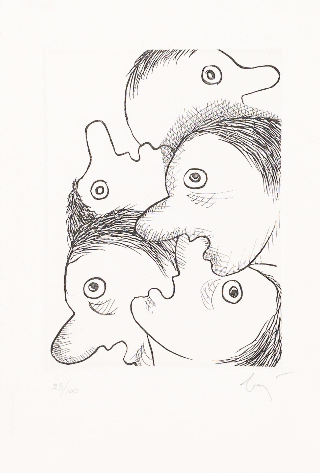 Hommage à Pâris by Enrico Baj