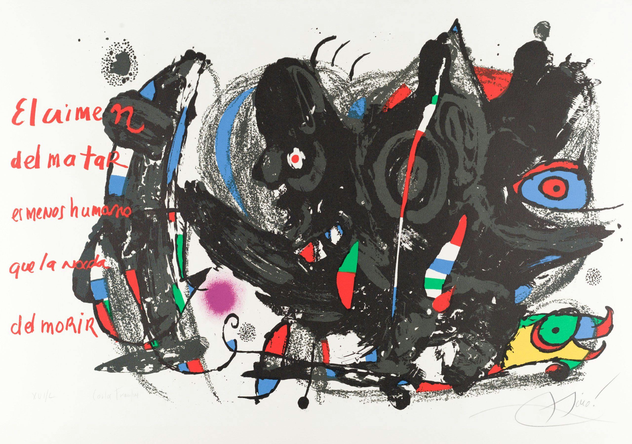Poemas para mirar by Joan Miró