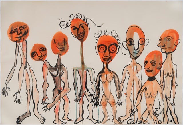 Personnages by Alexander Calder