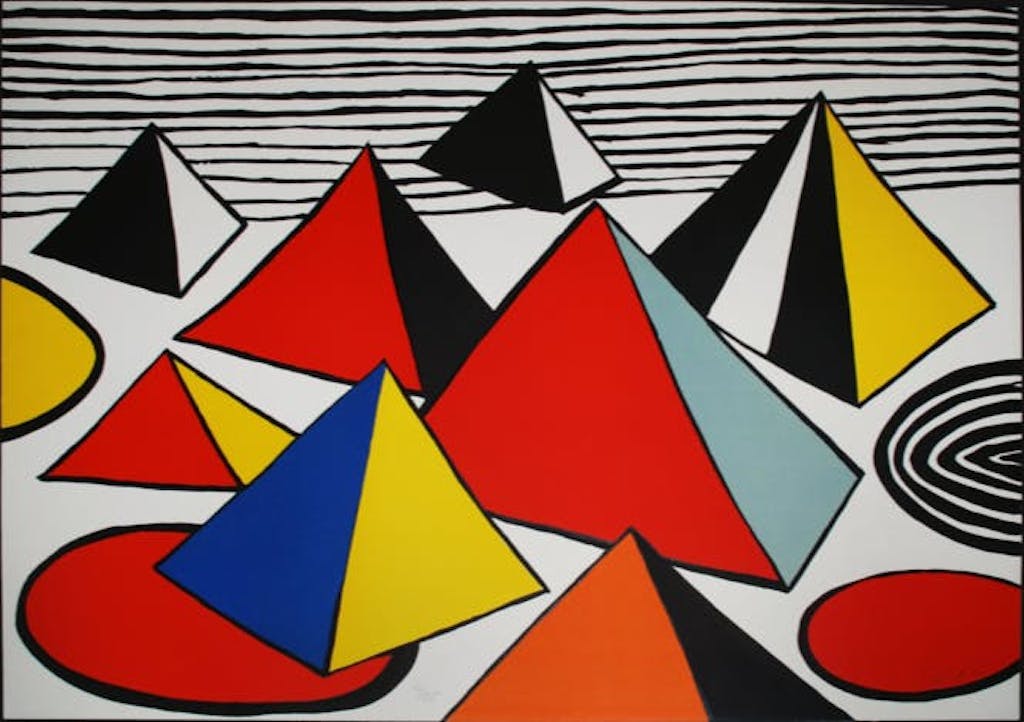 Pyramides by Alexander Calder