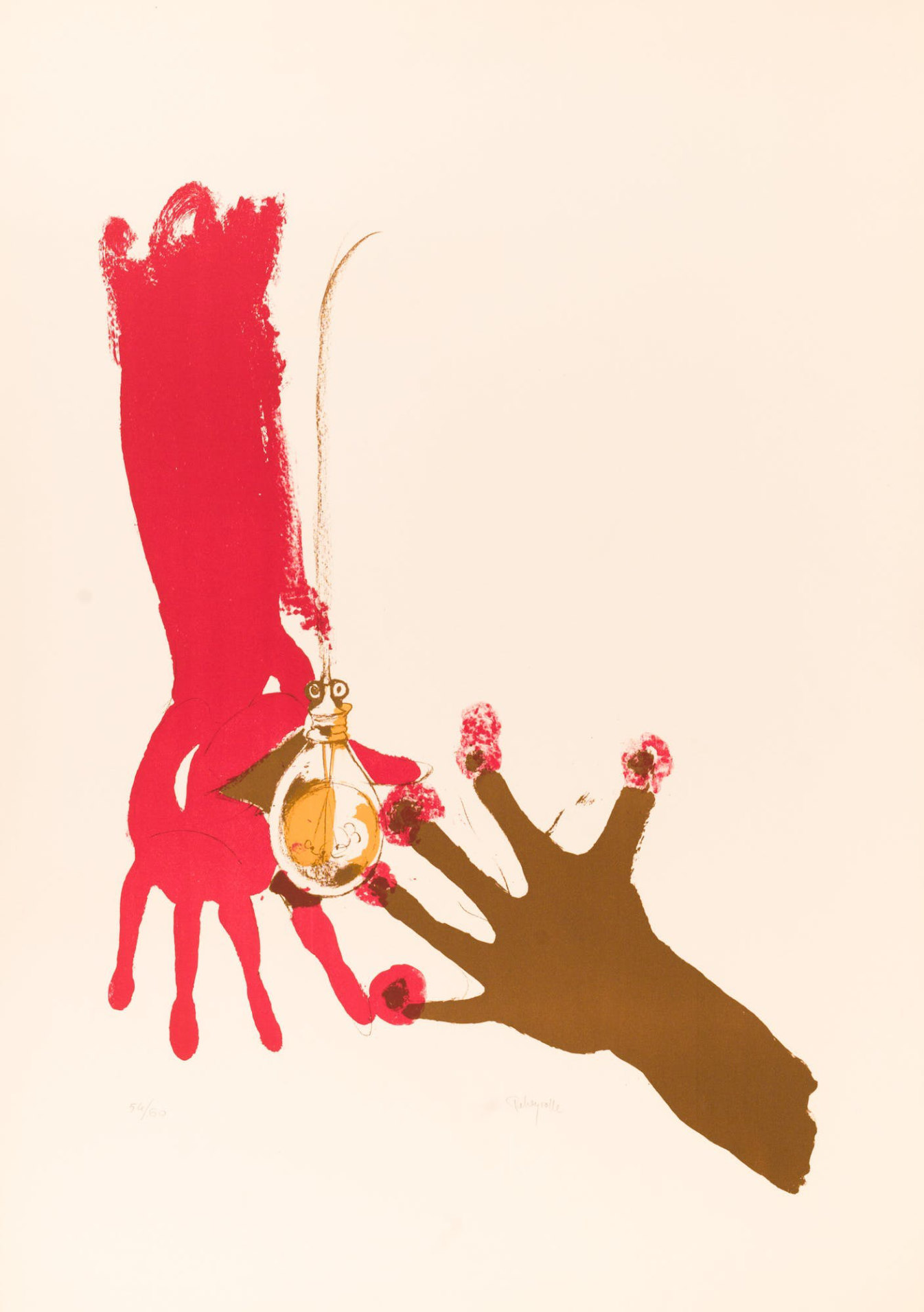 Avant lettre by Paul Rebeyrolle