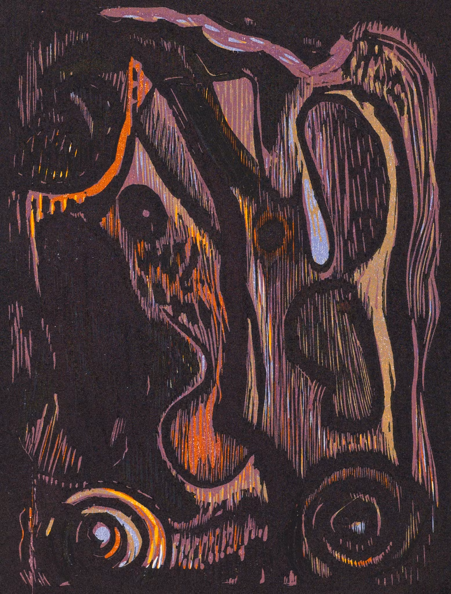 « Rostro, Rostro L-I, Rostro L-II »
Xylographie de Juan José Torralba.
1995