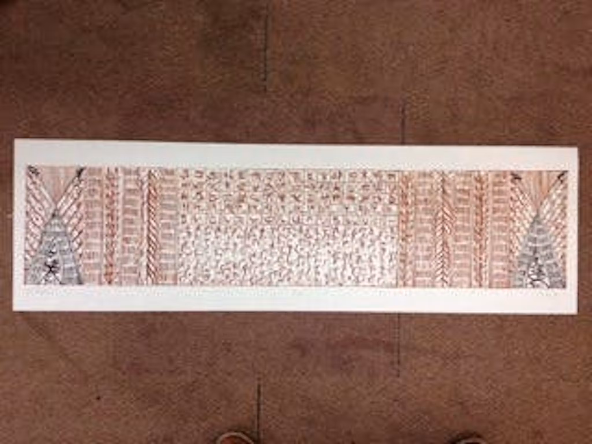 "Unknown"
Sérigraphie de Rachid Koraichi.
2006